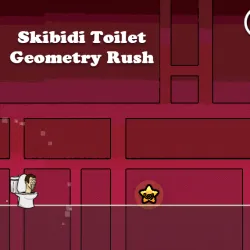 PLay Skibidi Toilet Geometry Rush now!