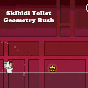 Skibidi Toilet Geometry Rush