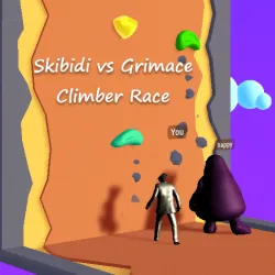 PLay Skibidi vs Grimace Climber Race now!