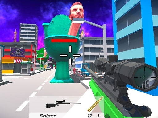 SKIBIDI TOILETS: SHOOTER! jogo online gratuito em